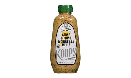 Organic Stone Ground Mustard- Code#: SA1583