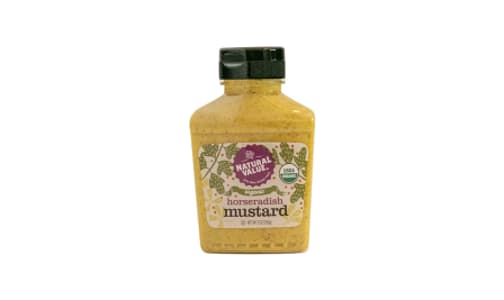 Organic Mustard - Horseradish (Squeeze Bottle)- Code#: SA1683