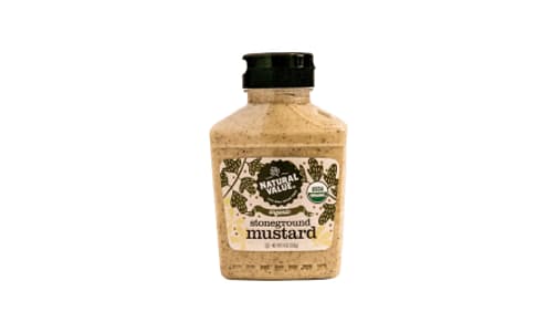 Organic Mustard - Stoneground (Squeeze Bottle)- Code#: SA1684