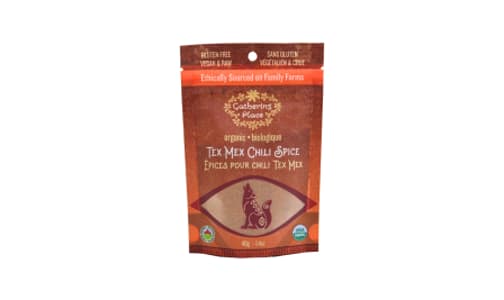 Organic Tex Mex Chili Spice- Code#: SA1759