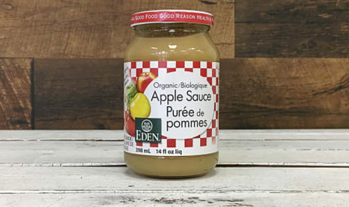 Organic Apple Sauce, Unsweetened- Code#: SA501