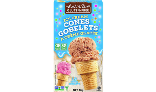 Gluten Free Ice Cream Cones- Code#: SN0050