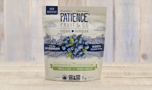 Organic Dried Wild Blueberries Sweetened With Apple Juice- Code#: SN0337