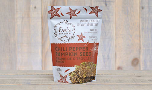 Chili Pepper Pumpkin Seed Crackers- Code#: SN0338