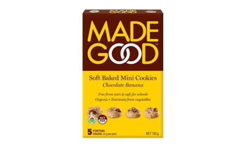 Organic Mini Cookies - Chocolate Banana- Code#: SN0587