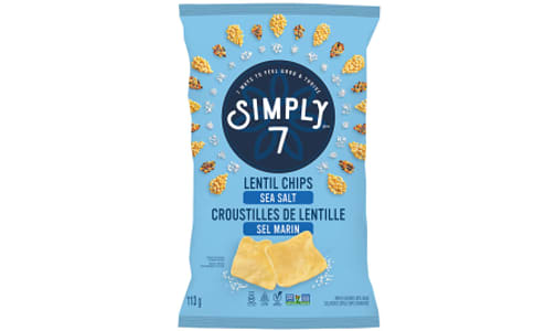 Sea Salt Lentil Chips- Code#: SN0588