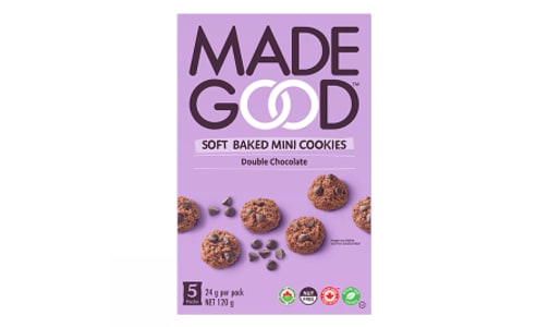 Organic Mini Cookies - Double Chocolate- Code#: SN0589