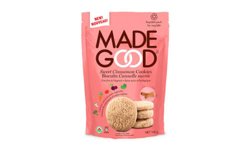 Organic Crunchy Cookies - Sweet Cinnamon- Code#: SN0616