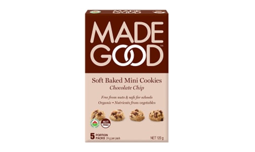 Organic Mini Cookies - Chocolate Chip- Code#: SN0674