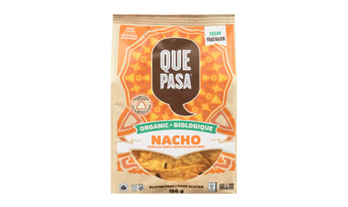 Organic Nacho Tortilla Chips- Code#: SN0681