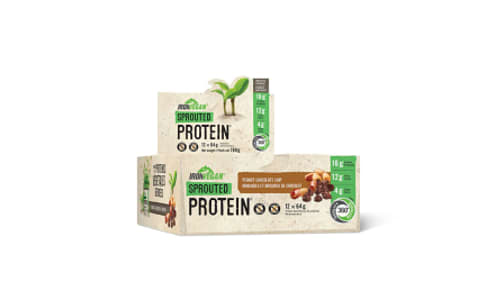 Sprouted Protein Bar - Peanut Chocolate Chip - CASE- Code#: SN0939-CS