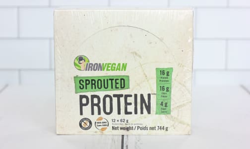 Sprouted Protein Bar - Peanut Chocolate Chip - CASE- Code#: SN0947
