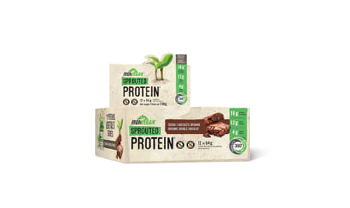 Sprouted Protein Bar - Double Chocolate Brownie - CASE- Code#: SN0955-CS