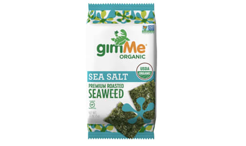 Organic Roasted Seaweed Snack - Sea Salt- Code#: SN1203