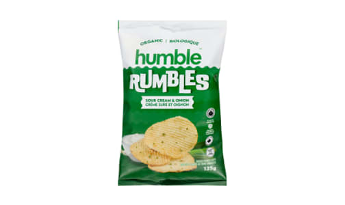 Organic Rumbles - Sour Cream Onion- Code#: SN1314