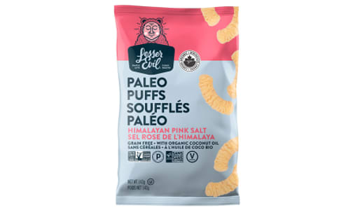 Organic Paleo Puffs - Himalayan Pink Salt- Code#: SN1444