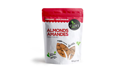 Organic Raw Almonds- Code#: SN1535