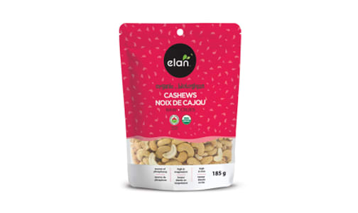 Organic Raw Cashews- Code#: SN1537