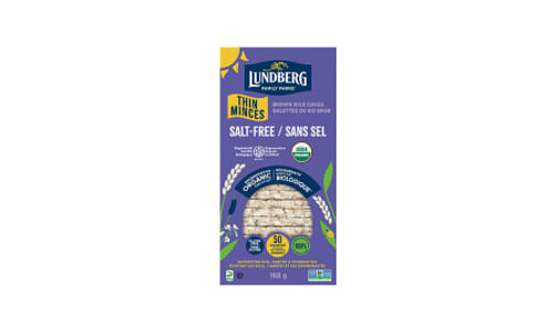 Thin Stackers - Brown Rice Salt Free- Code#: SN1658