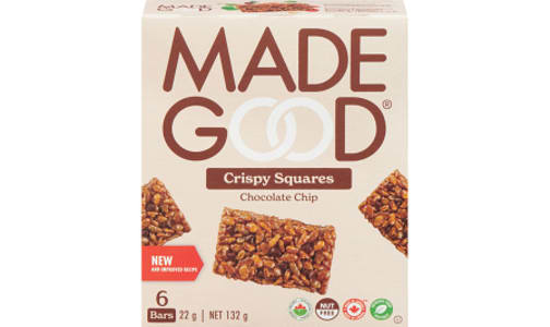 Organic Crispy Squares - Chocolate Chip- Code#: SN1669