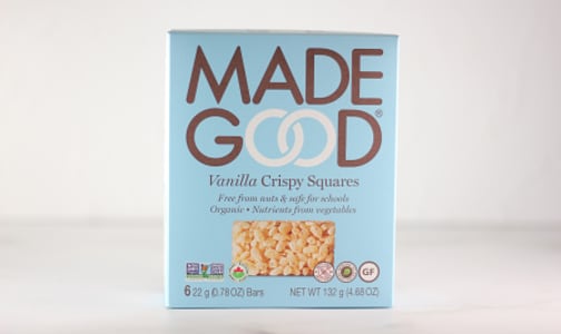 Organic Crispy Squares - Vanilla- Code#: SN1672