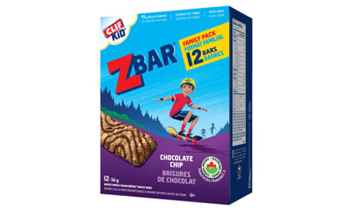 Organic Chocolate Chip Bar Box- Code#: SN1755