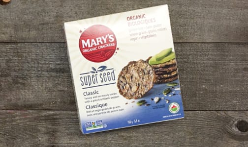 Organic Super Seed Classic Crackers- Code#: SN176