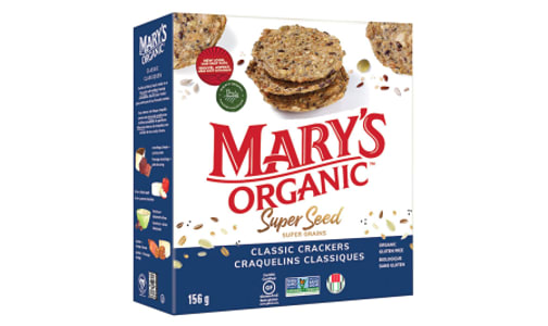 Organic Super Seed Classic Crackers- Code#: SN176