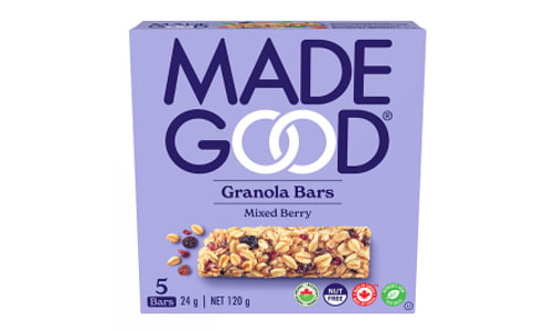 Organic Mixed Berry Granola Bars- Code#: SN1871