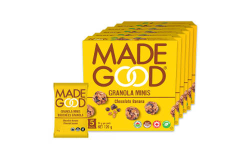 Organic Chocolate Banana Granola Minis - CASE- Code#: SN1872-CS