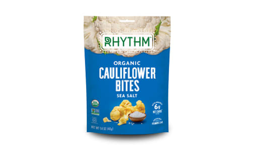 Organic Crunchy Cauliflower Bites - Sea Salt- Code#: SN1897