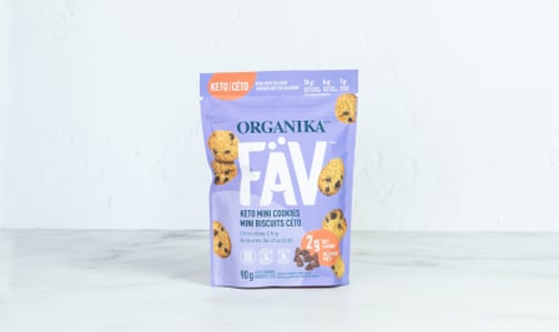 FaV Keto Mini Cookies - Chocolate Chip- Code#: SN2004
