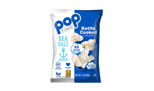 Sea Salt Kettle Cooked Popcorn- Code#: SN2074