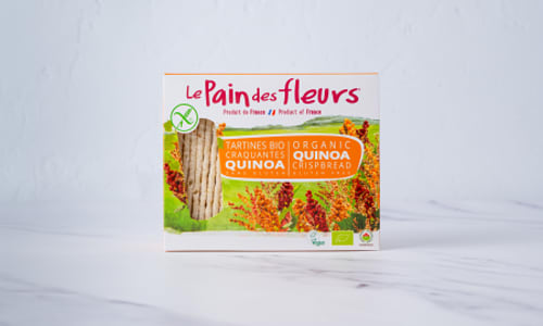 Organic Quinoa Crispbread, Gluten Free- Code#: SN2099
