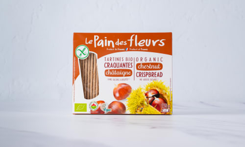 Organic Chestnut Crispbread, Gluten Free- Code#: SN2100