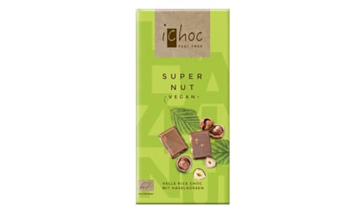 Organic Super Nut Chocolate Bar- Code#: SN2181