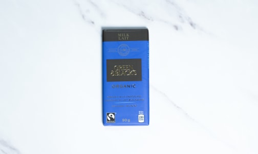 Organic Milk Chocolate Bar 37%- Code#: SN2190