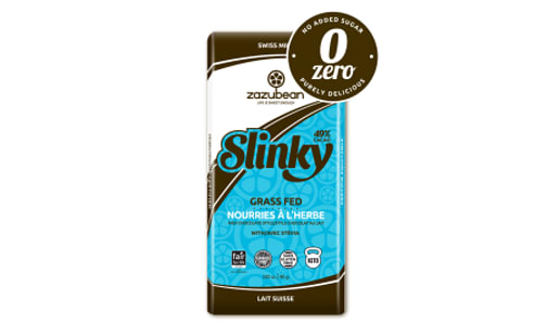 Organic Slinky: Swiss Milk Chocolate Bar- Code#: SN2234