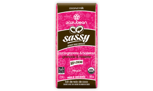 Organic Sassy Chocolate Bar- Code#: SN2238