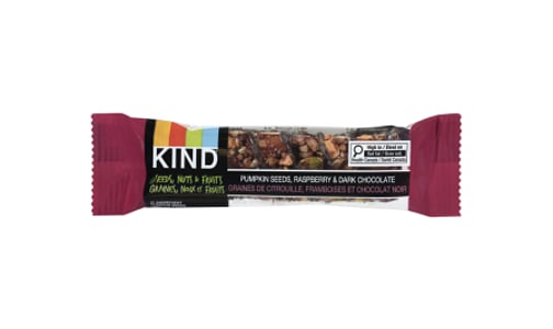 Pumpkin Seeds, Raspberry Dark Chocolate Bars- Code#: SN2288