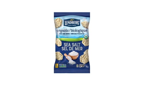 Organic Rice Cake Mini Sea Salt- Code#: SN2340