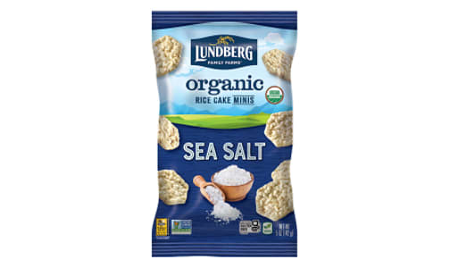 Organic Rice Cake Mini Sea Salt- Code#: SN2340