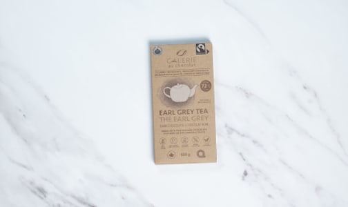 Organic Earl Grey Chocolate Bar 72%- Code#: SN2359