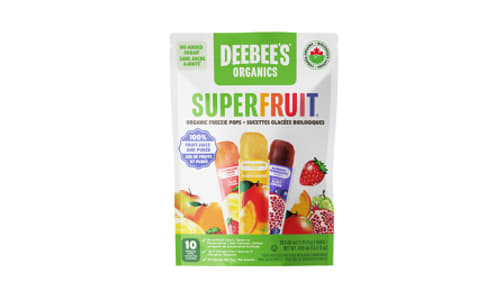 Organic Superfruit Freezie- Code#: SN2365