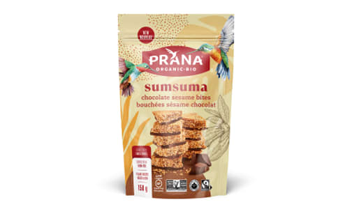 Organic Sumsuma Chocolate Sesame Bites- Code#: SN2423