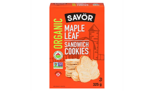 Organic Maple Leaf Cookies- Code#: SN2427
