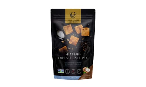 Sea Salt & Black Pepper Pita Chips- Code#: SN2475