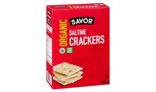 Organic Saltine Crackers- Code#: SN2499