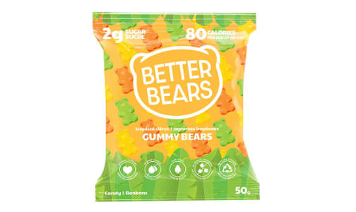 Vegan Gummy Bears - Tropical Citrus- Code#: SN2530