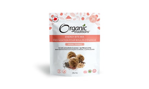 Organic Energy Bites Original- Code#: SN2543